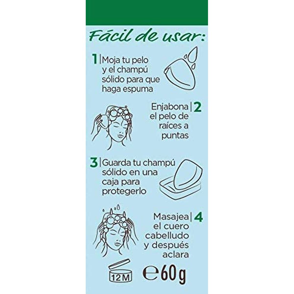 Schampobar Garnier Original Remedies X 60 g Fuktgivande Kokosnöt 2 antal - 2