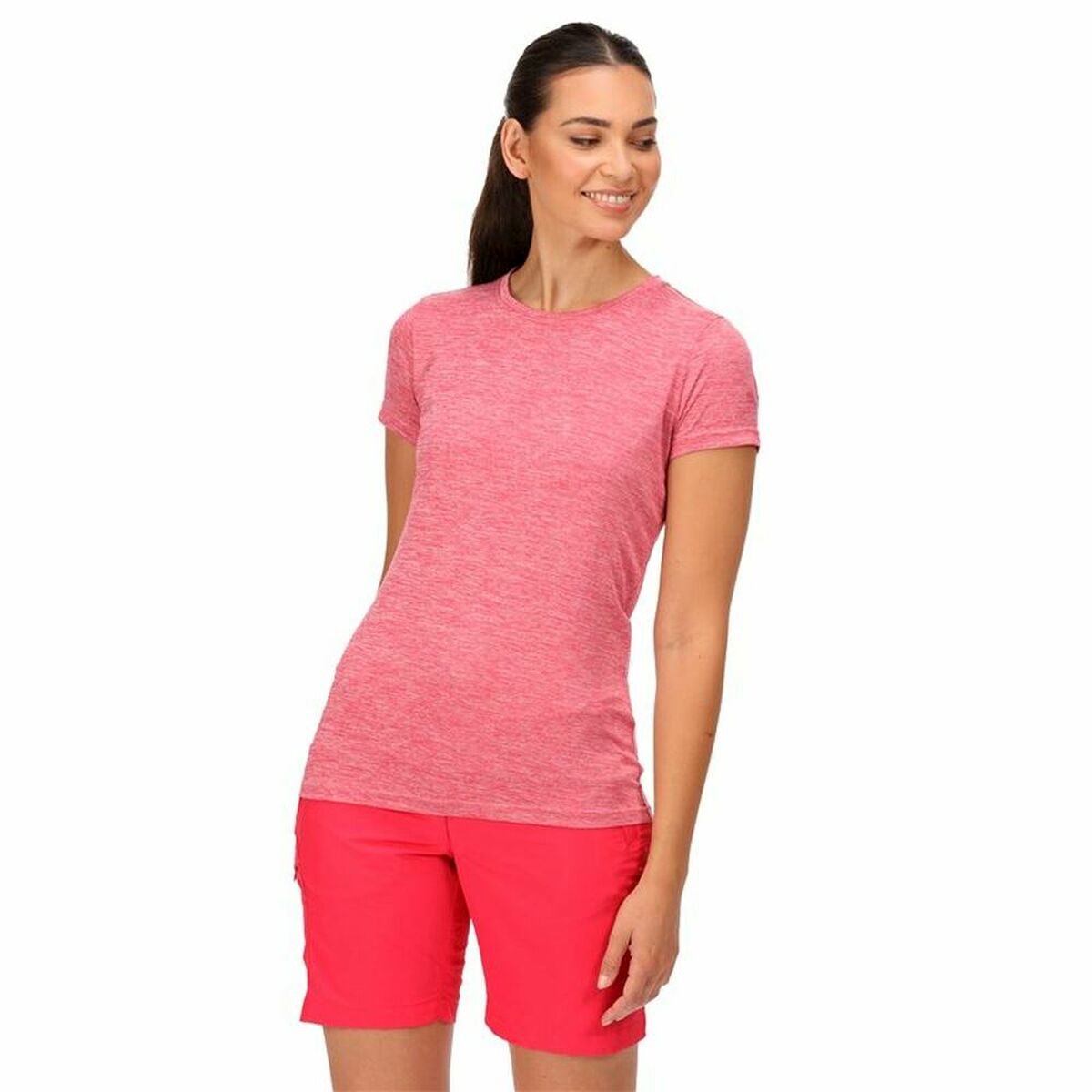 T-shirt med kortärm Dam Regatta  Regatta Fingal Edition Rosa - 3