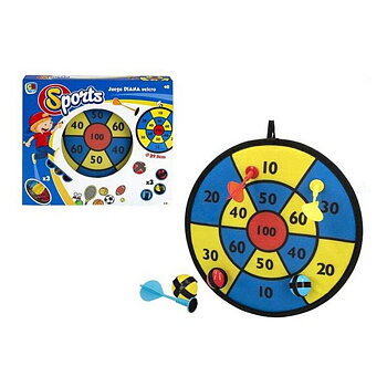 Måltavla kardborre med boll Sports Colorbaby (29,5 cm)