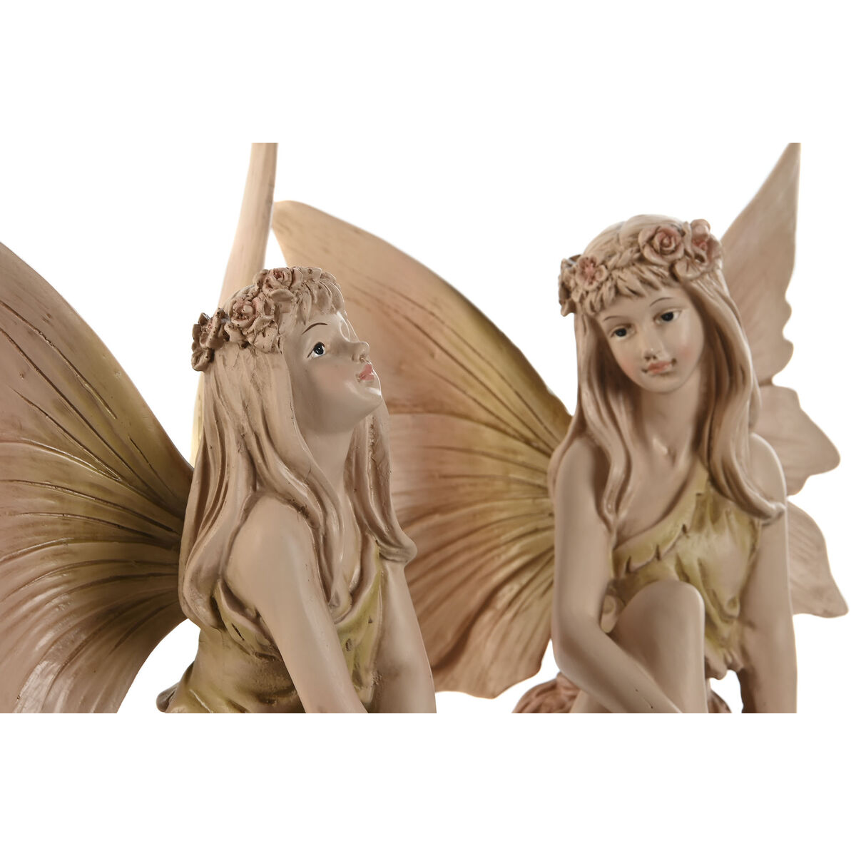 Prydnadsfigur Home ESPRIT Multicolour (2 antal) - 2