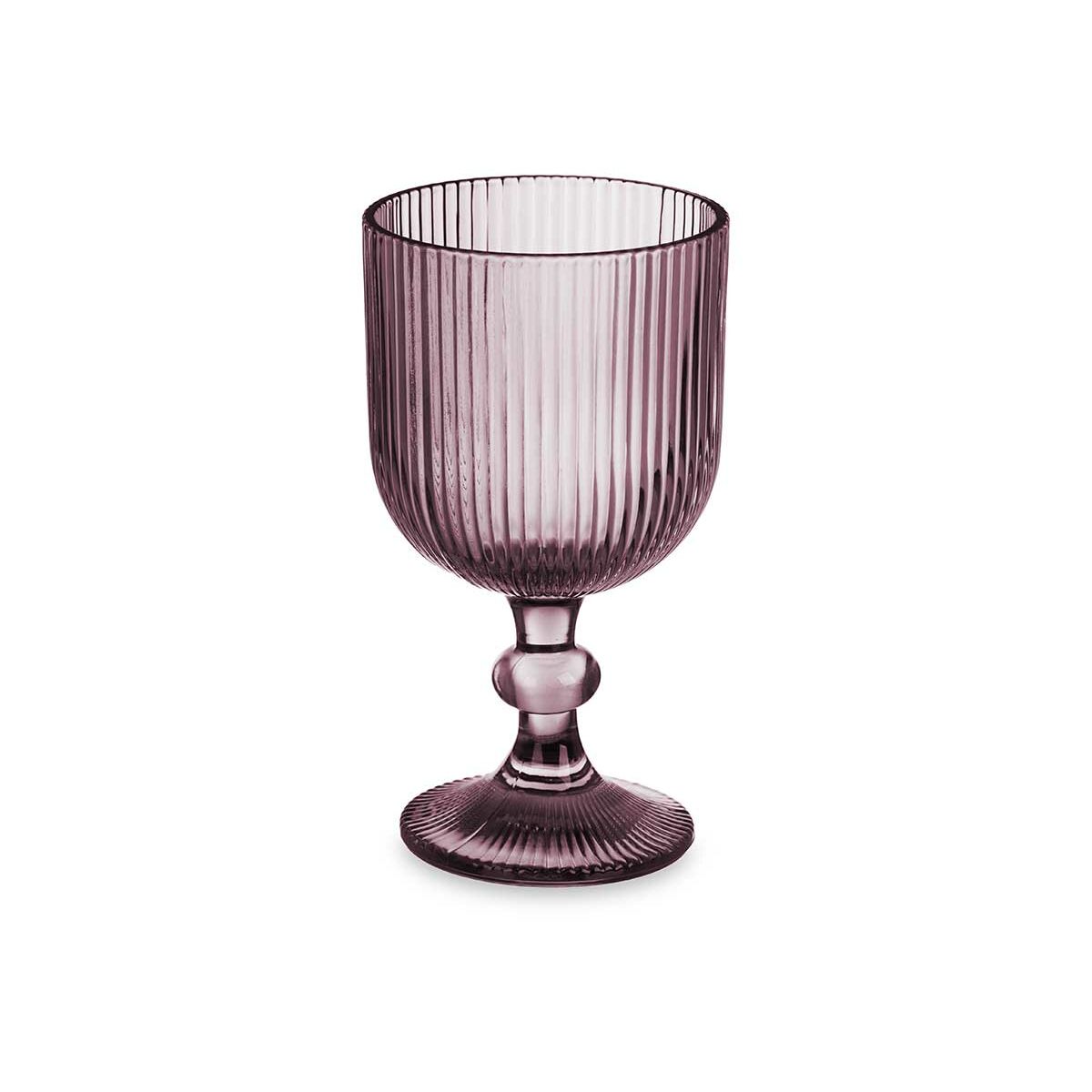 Vinglas Vivalto Rosa Glas 260 ml Ränder (6 antal) - 2