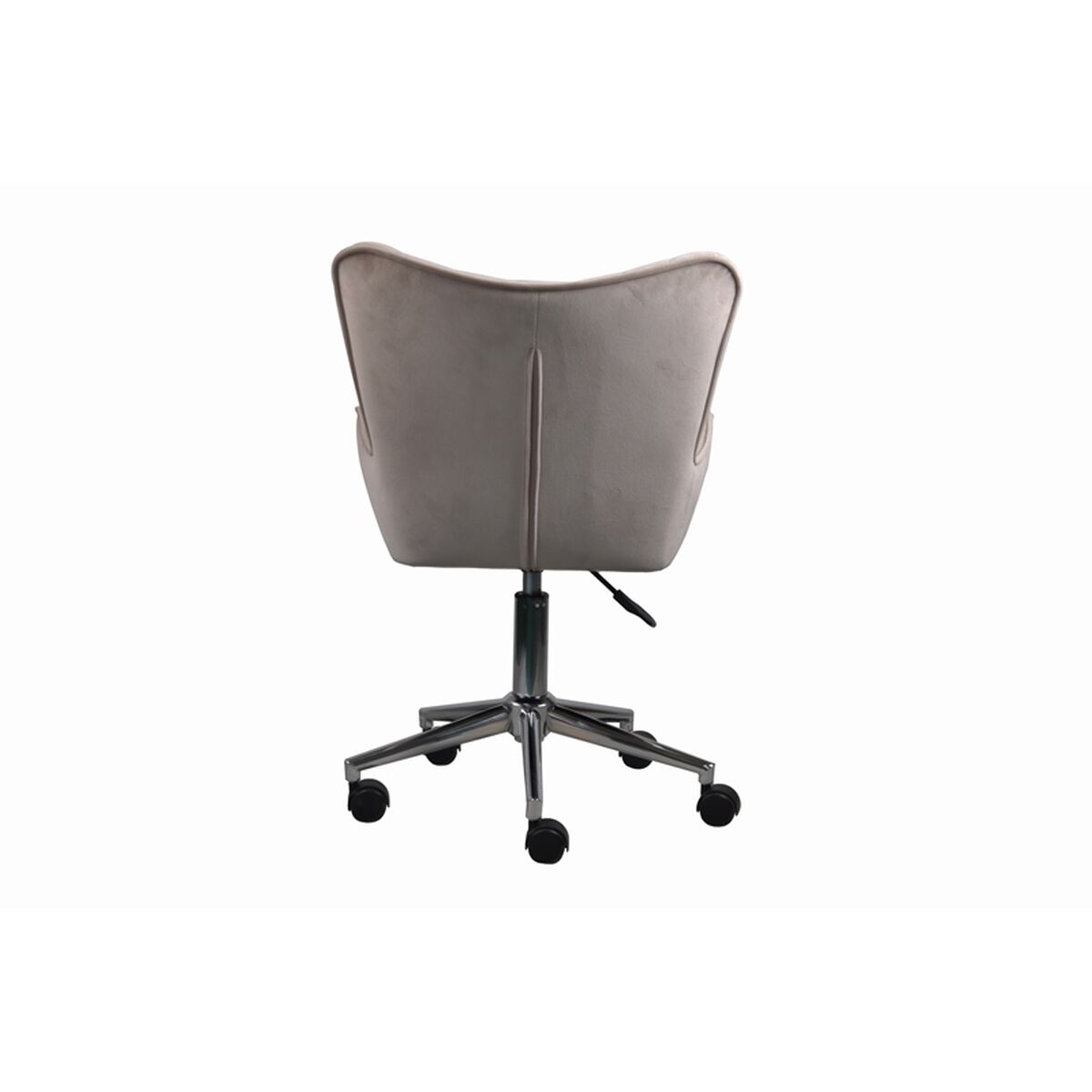 Stol DKD Home Decor Kräm Silvrig 52 x 56,5 x 80 cm - 2
