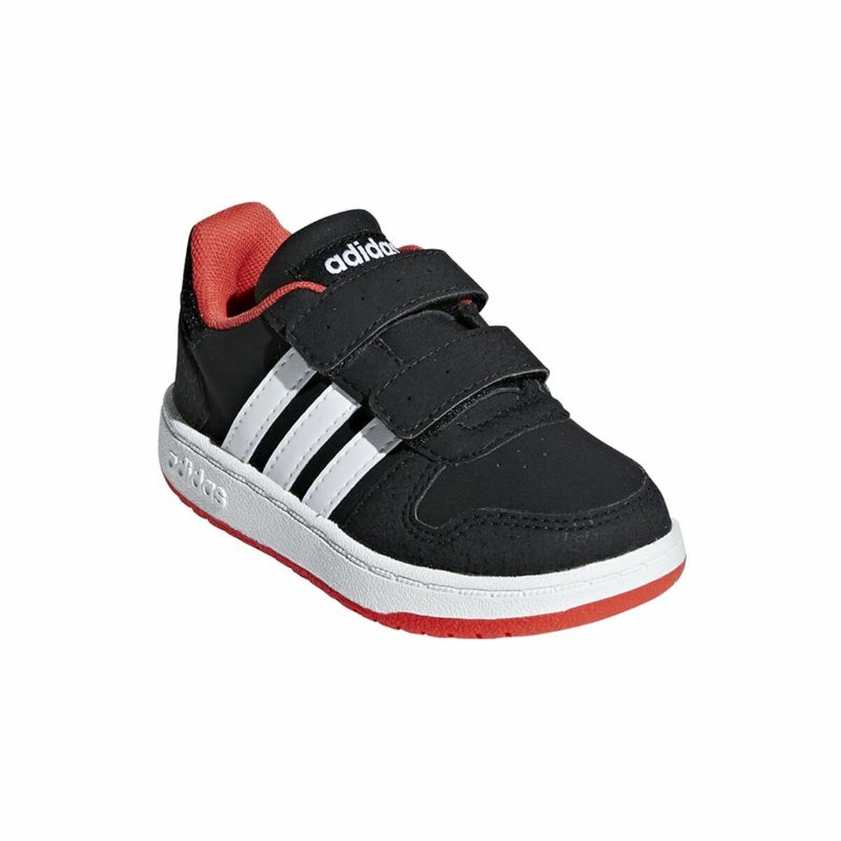 Sportskor för barn Adidas Hoops 2.0 Svart - 11