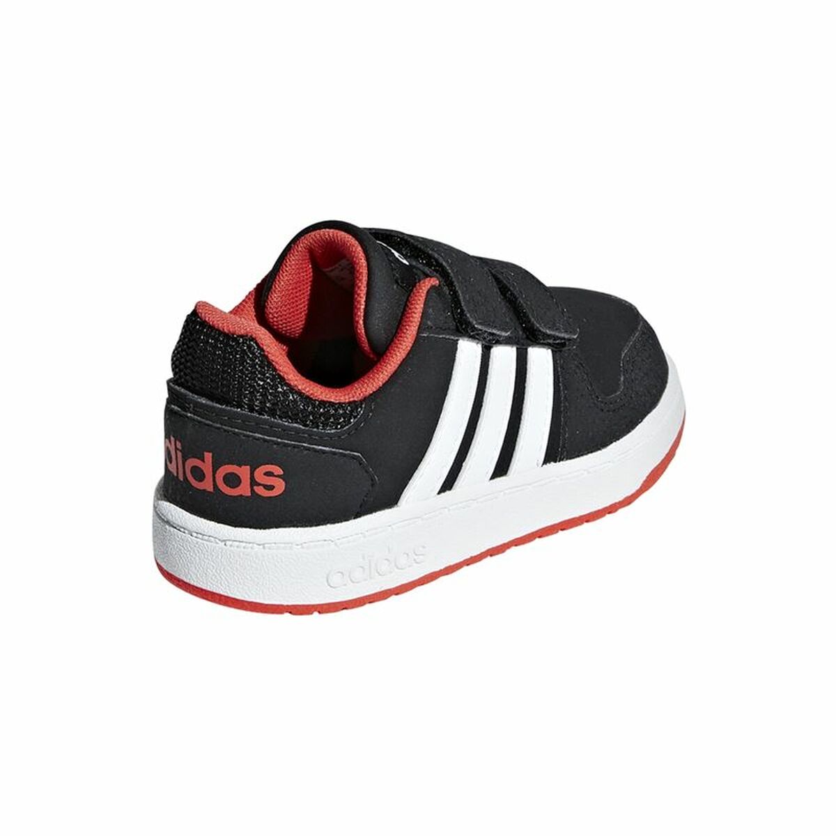 Sportskor för barn Adidas Hoops 2.0 Svart - 10