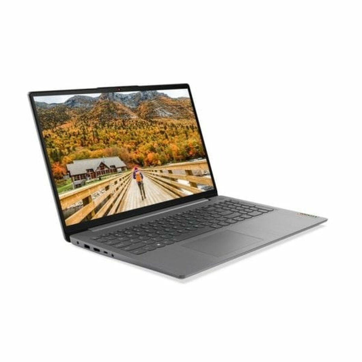 Bärbar dator Lenovo 15,6" 8 GB RAM 256 GB SSD Ryzen 7 5700U QWERTY - 4