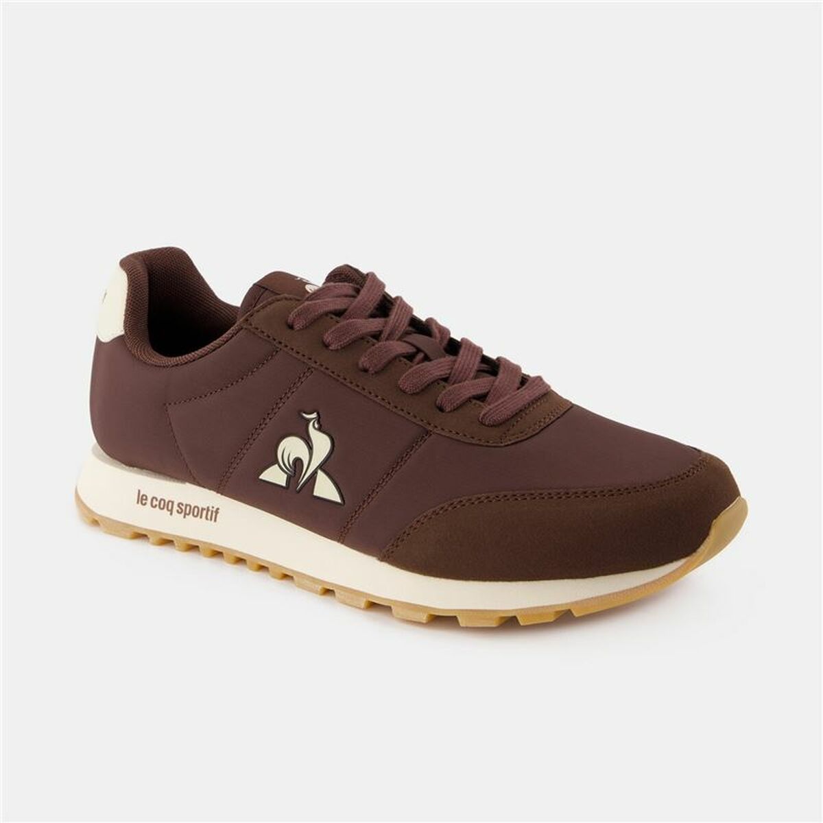Sportskor Casual Herr Le coq sportif Racerone_2 Chicory Brun - 3