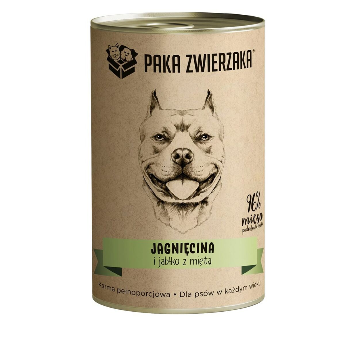 Våt mat Paka Zwierzaka Lamm 400 g