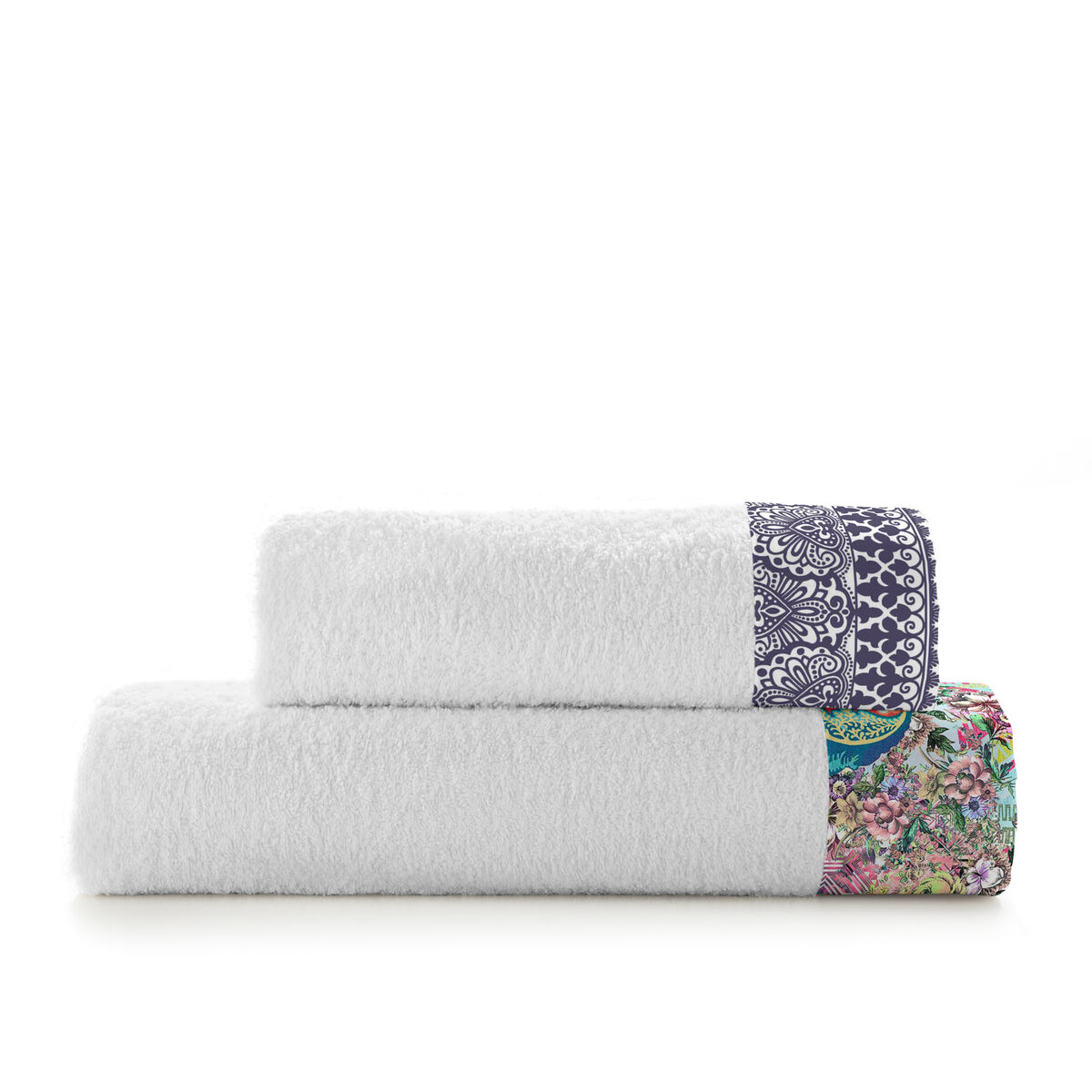 Handduksset HappyFriday Boho chic Multicolour 2 Delar - 2