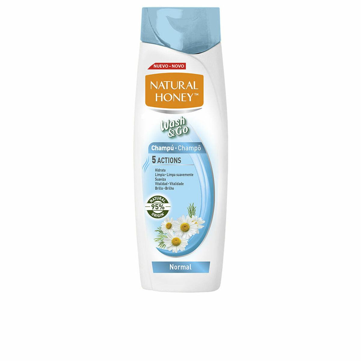 Schampo Natural Honey Wash Go 400 ml