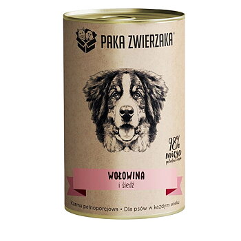 Våt mat Paka Zwierzaka Beef and herring Nötkött 400 g