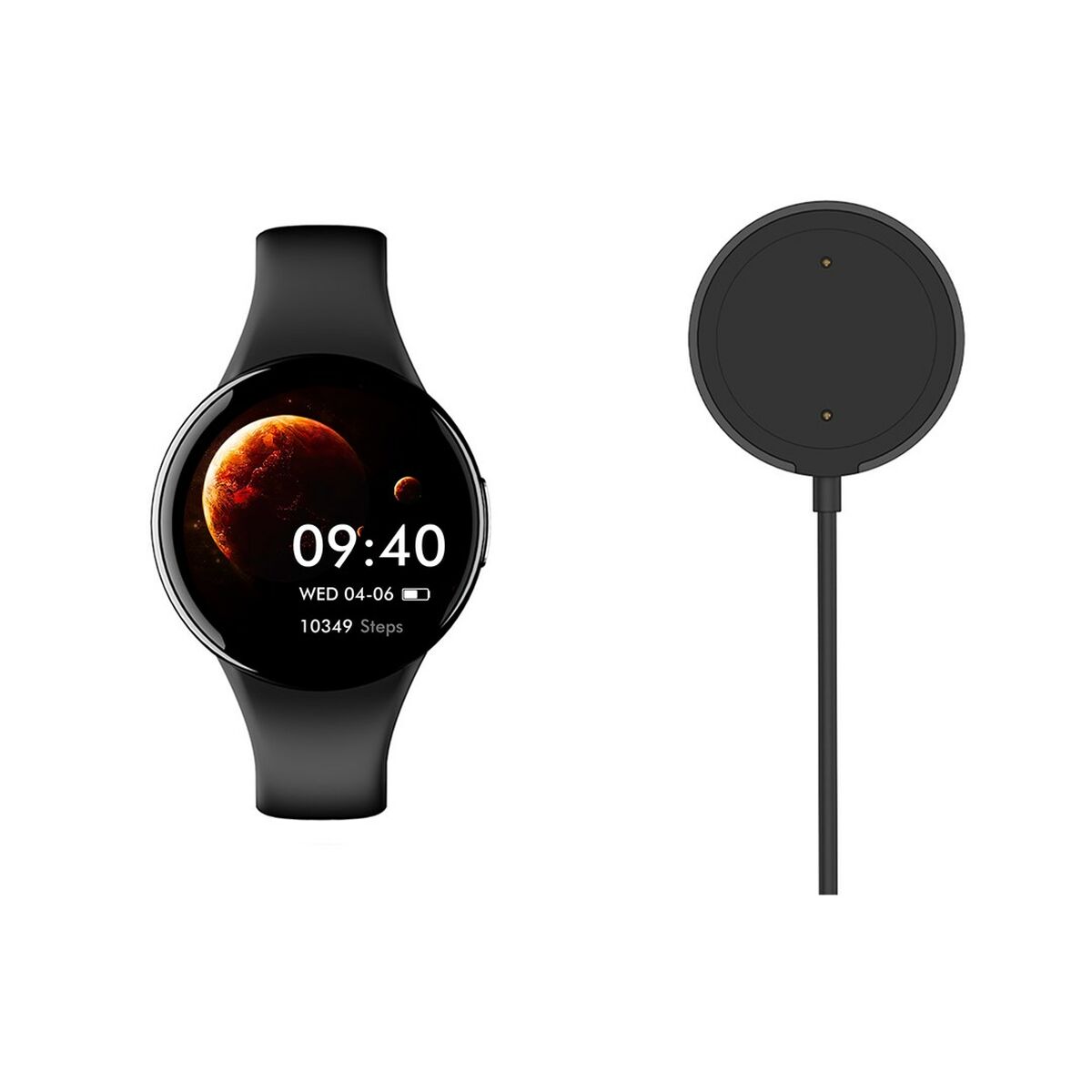 Smartklocka Manta SWU601BK Svart - 2