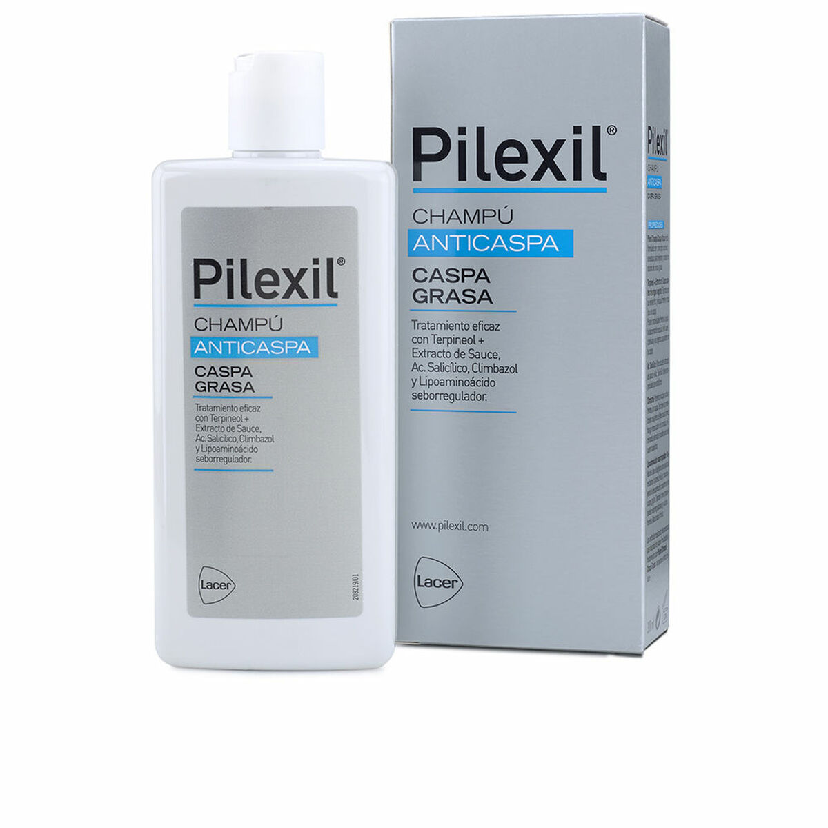 Anti-mjäll schampo Pilexil Pilexil Champú 300 ml Fet mjäll