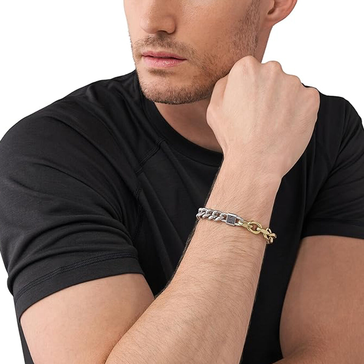 Herrarmband Armani Exchange AXG0115710 Rostfritt stål - 2