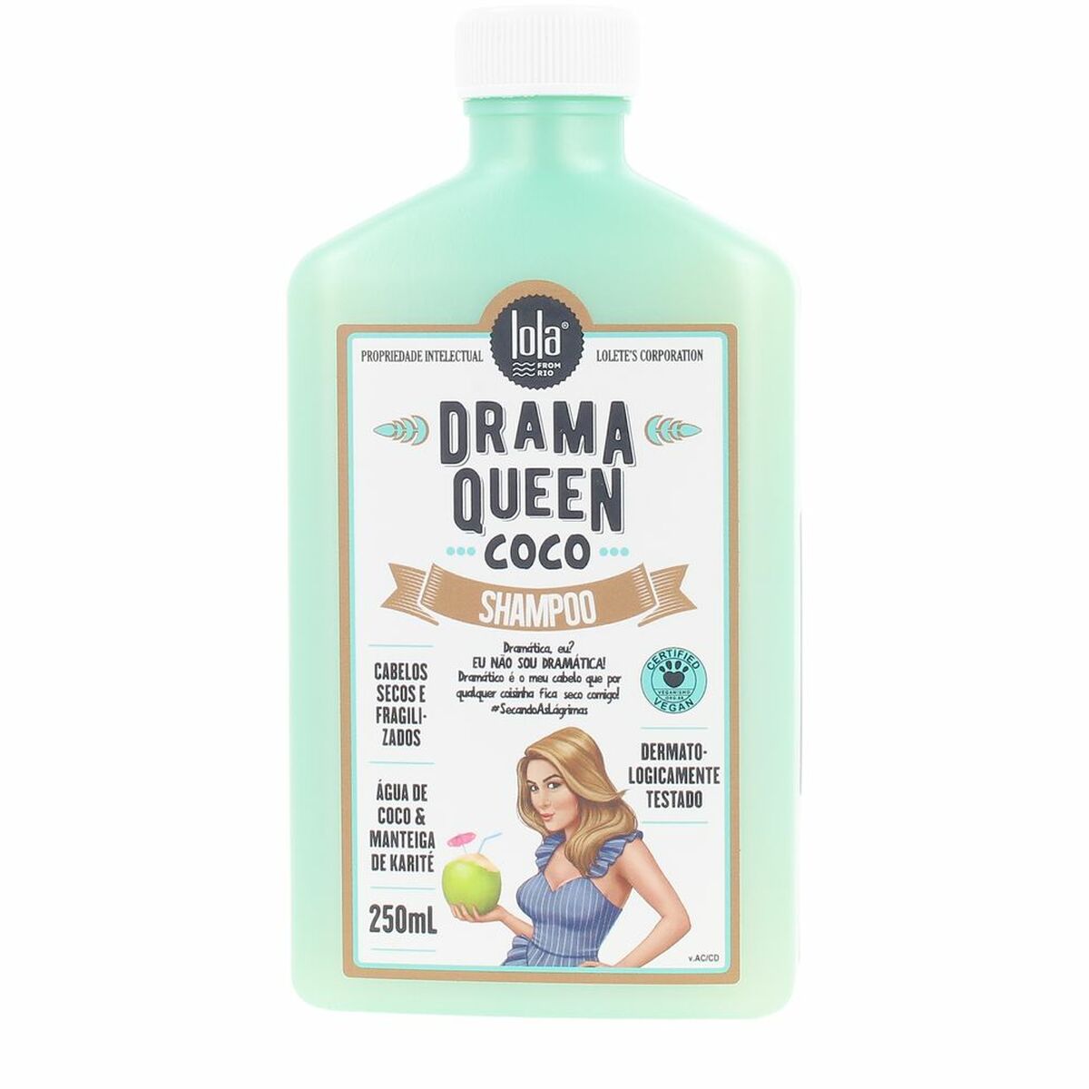 Schampo Lola Cosmetics DRAMA QUEEN COCO 250 ml