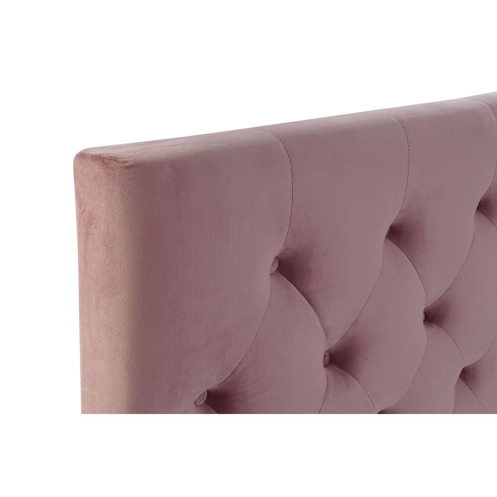 Säng DKD Home Decor Trä Metall Rosa 180 x 200 cm 187 x 210 x 137 cm - 2