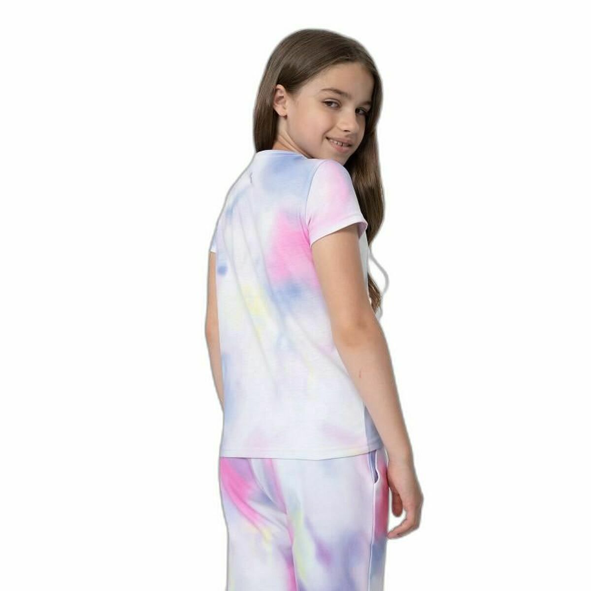 Barn T-shirt med kortärm 4F  F382 Vit - 10