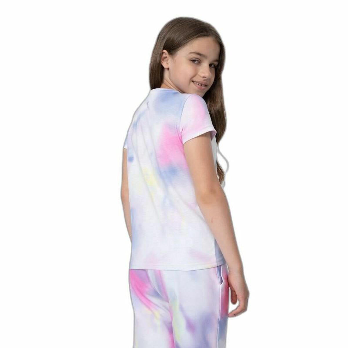Barn T-shirt med kortärm 4F  F382 Vit - 3