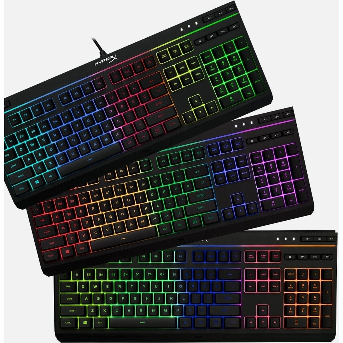 Tangentbord Hyperx Alloy Core RGB Qwerty Spanska - 2