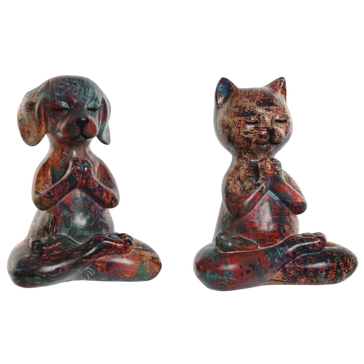 Prydnadsfigur Home ESPRIT (2 antal)