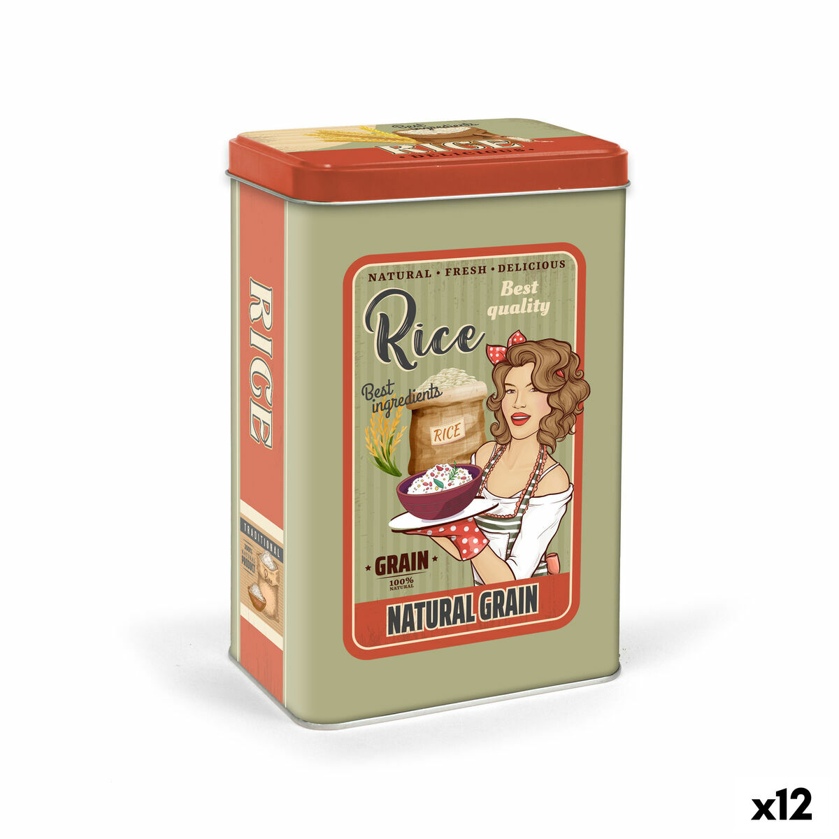 Burk Quttin RICE (12 antal)
