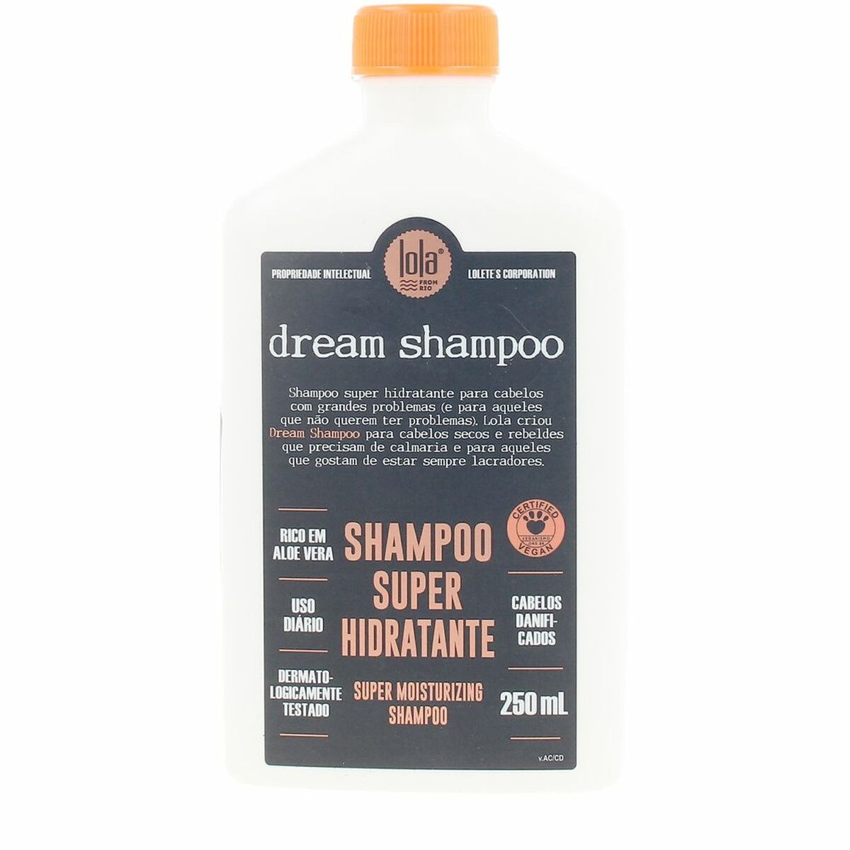 Fuktgivande schampo Lola Cosmetics DREAM 250 ml