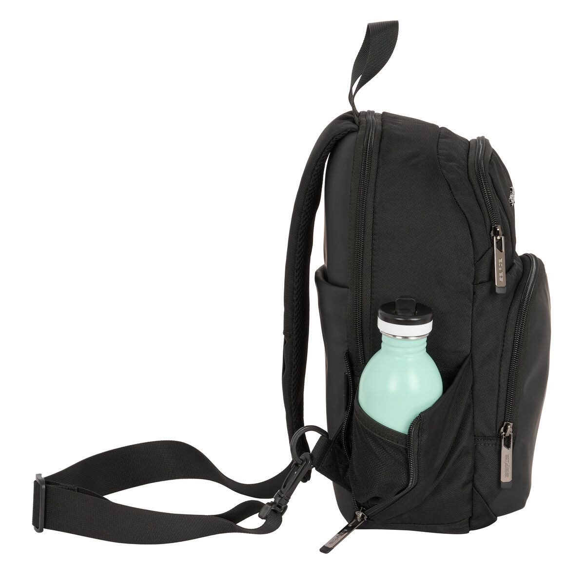 Ryggsäck Safta Black Svart 18 x 34 x 12 cm - 5