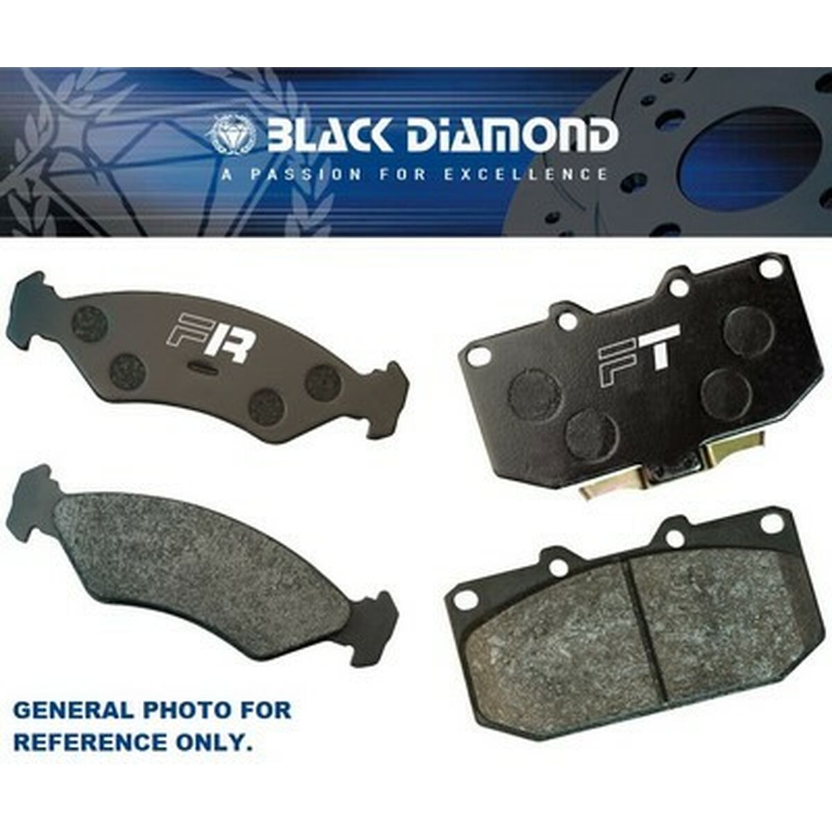 Bromsbackar Black Diamond BDPP754