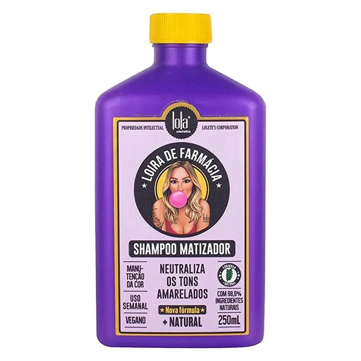 Schampo för skuggning Lola Cosmetics LOIRA DE FARMÁCIA 250 ml