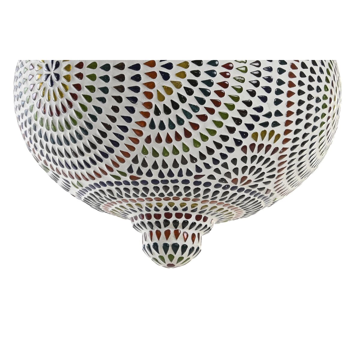 Taklampa DKD Home Decor Glas Multicolour 25 W 29 x 29 x 29 cm (2 antal) - 11