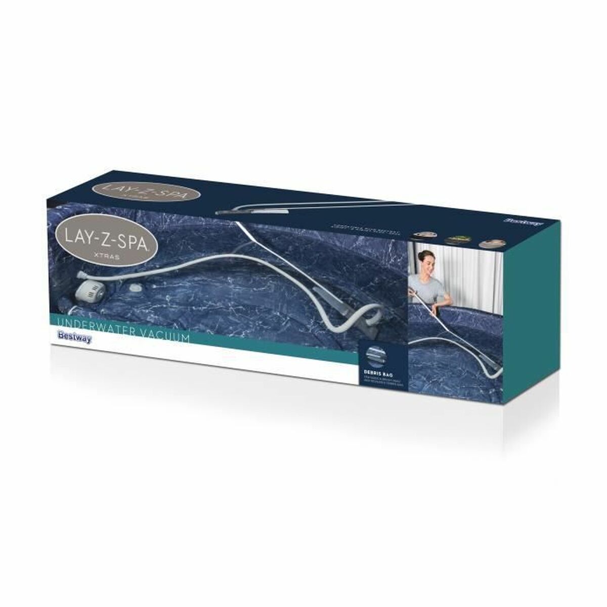Handhållen Pool Cleaner Bestway Lay-Z-Spa - 6