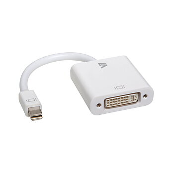 Mini-DisplayPort till DVI-adapter V7 CBL-MD1WHT-5N Vit