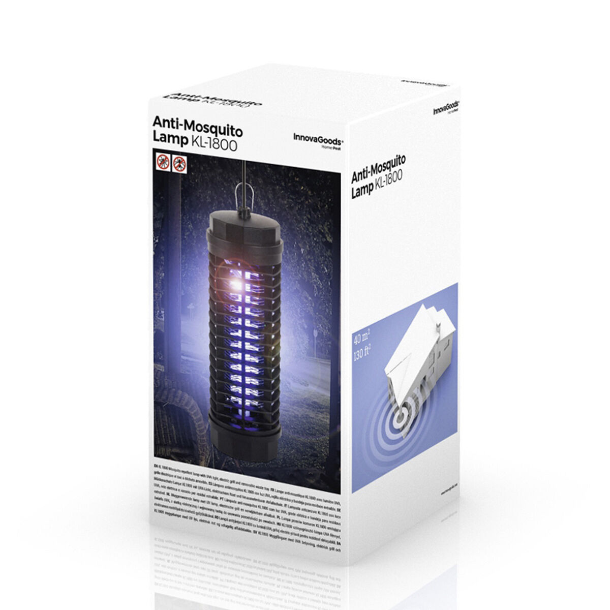 Mygglampa KL-1800 InnovaGoods - 4