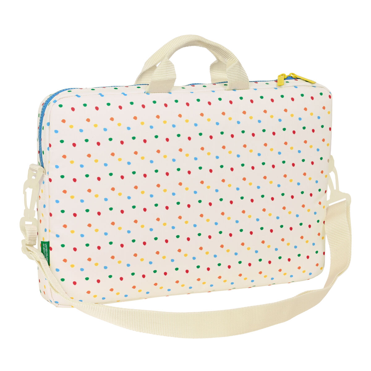 Laptopväska Benetton Topitos Vit (40 x 27 x 4 cm) - 3