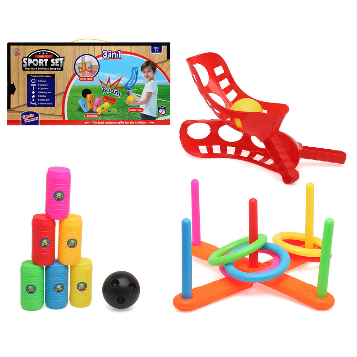 Skicklighet spel Sport set - 2