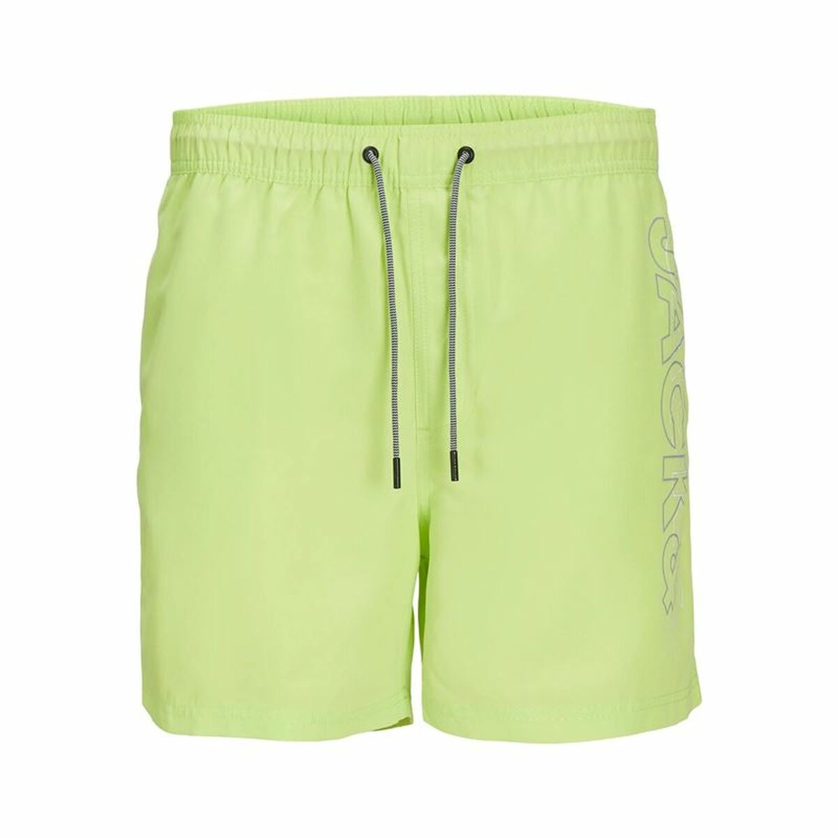 Barn Baddräkt Jack & Jones Jjswim Double Logo Ly Ljusgrön
