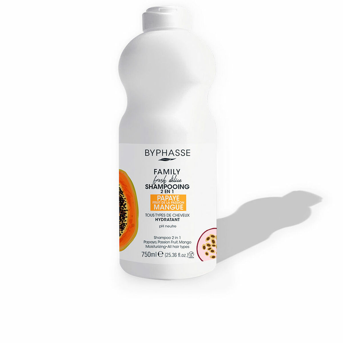 Schampo och balsam Byphasse Family Fresh Delice 750 ml Passionsfrukt