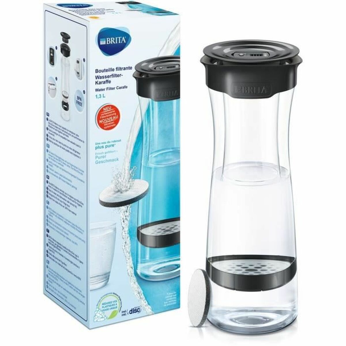 Filterflaska Brita CU CE 3 Mörkgrå - 2
