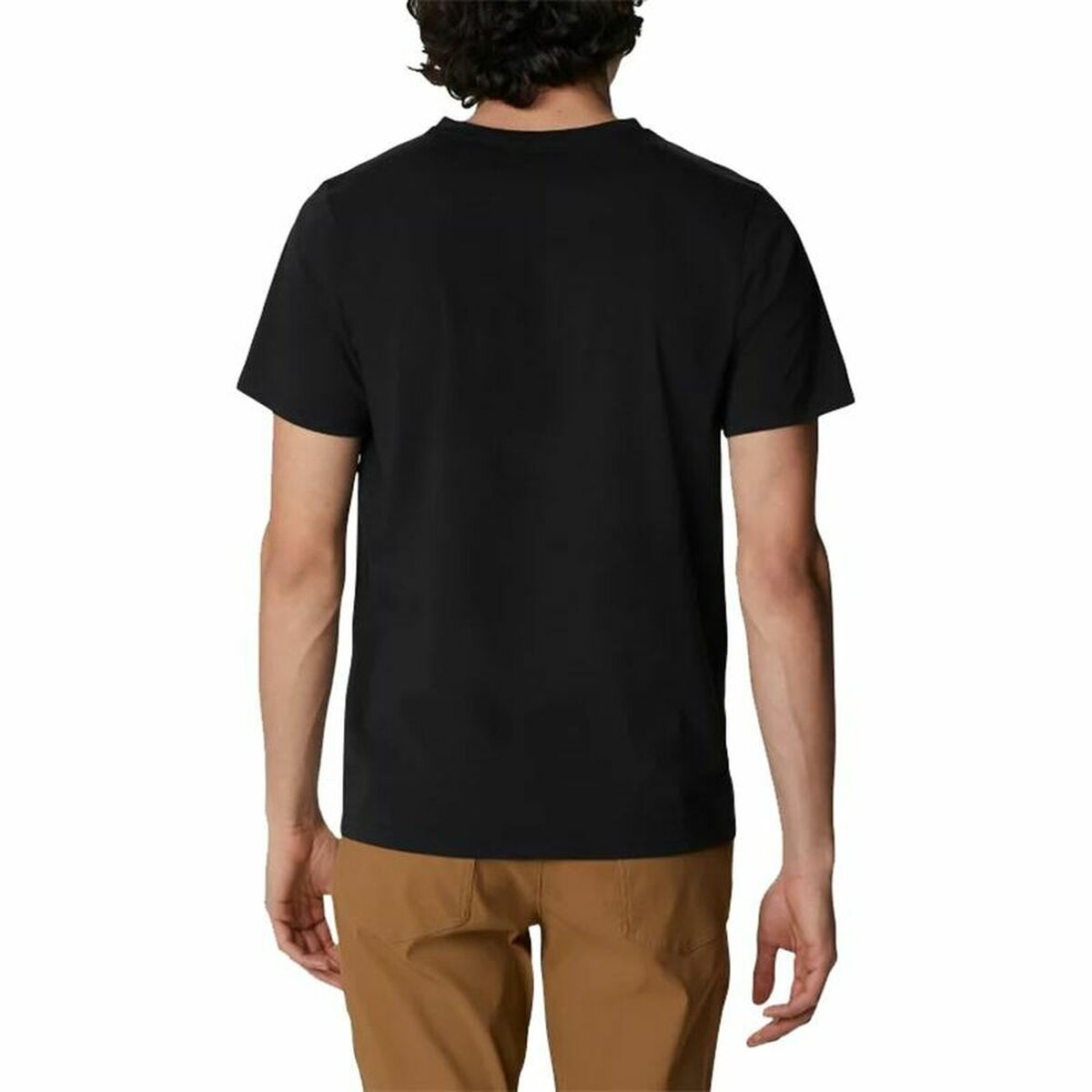 T-shirt med kortärm Herr Columbia Sun Trek Svart Män - 2