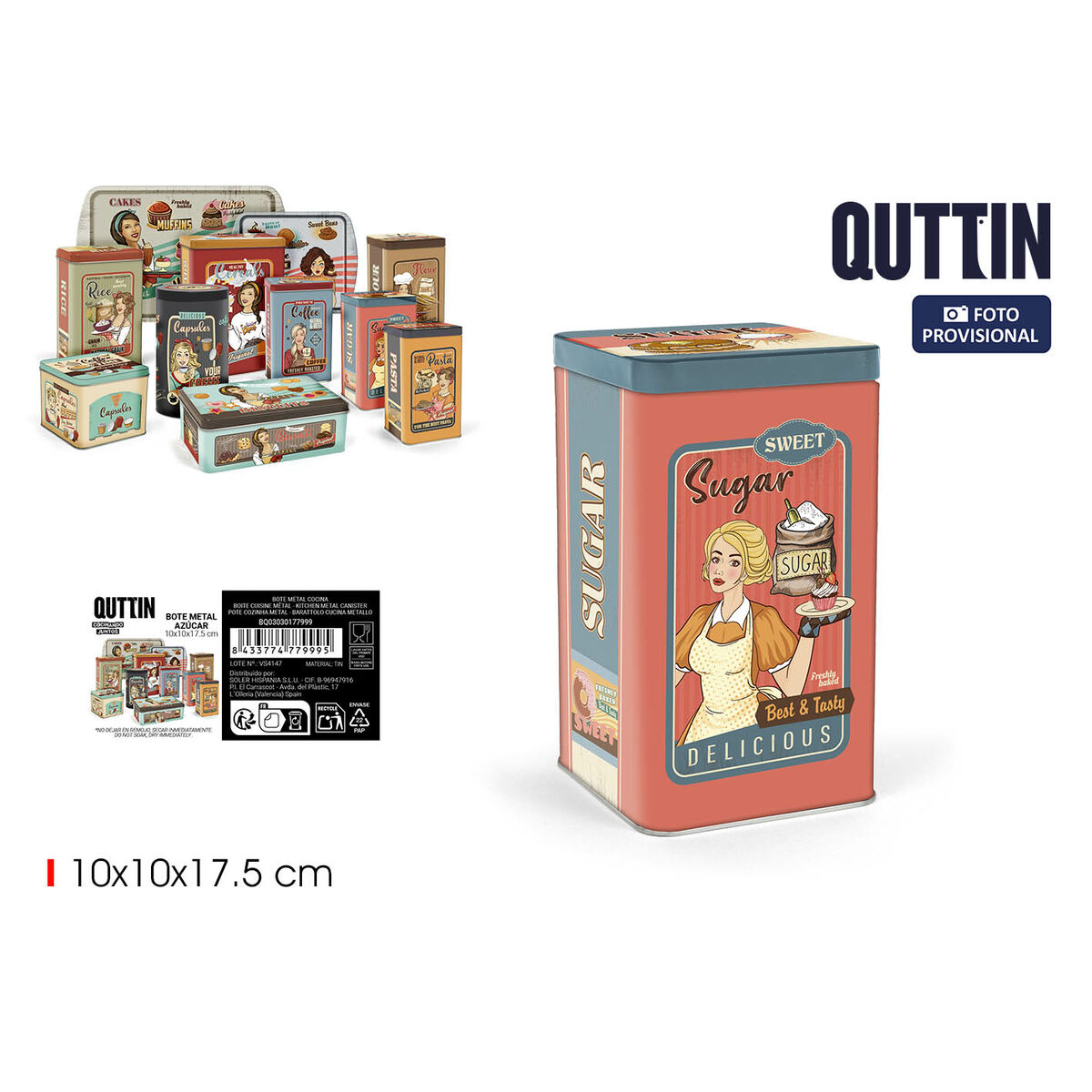 Burk Quttin SUGAR (12 antal) - 2