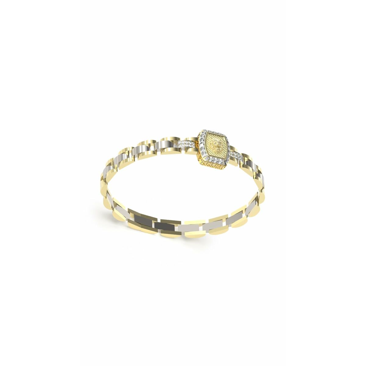 Damarmband Guess JUMB05003JWYGSTT-U Gyllene