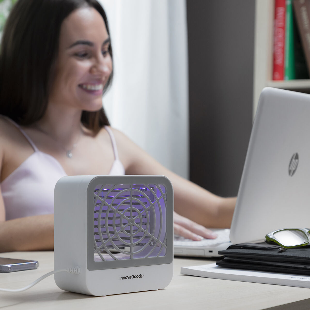 Anti-mygglampa med vägghängare KL Box InnovaGoods - 7