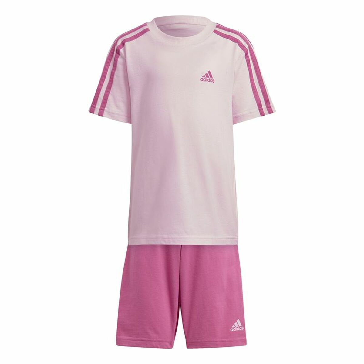 Träningskläder, Barn Adidas 3 Stripes Rosa