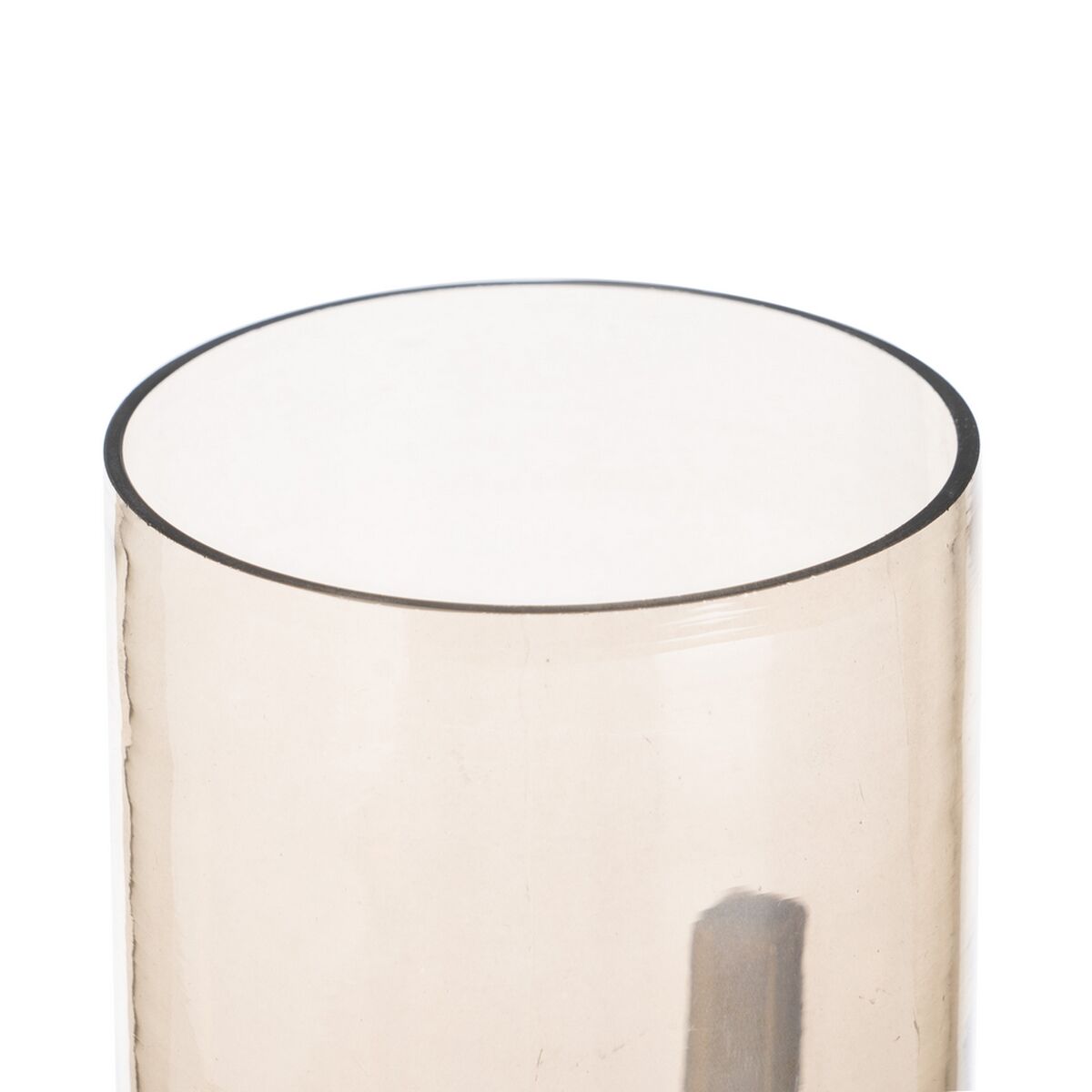 Ljusstakar Gyllene Glas Stål 10 x 10 x 18 cm - 3