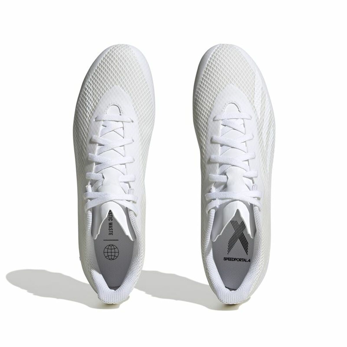 Fotbollsskor för barn Adidas X Speedportal.4 FXG Vit - 4