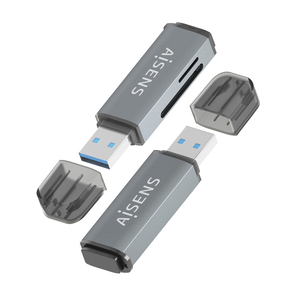 Kortläsare Aisens ASCR-2A09-GR Grå