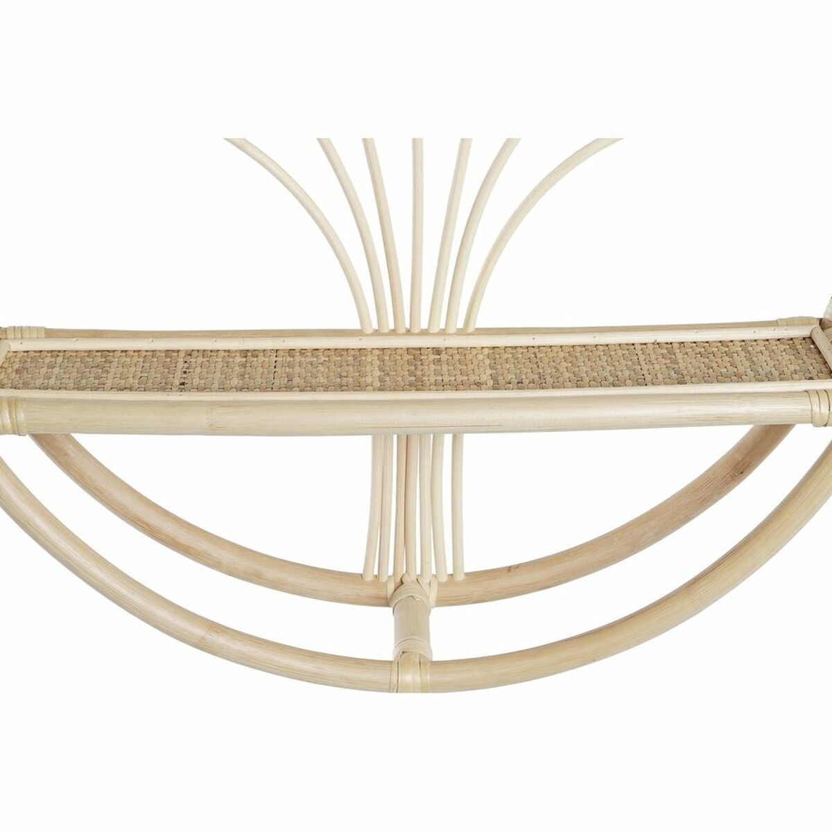 Bokhylla DKD Home Decor Vägg Naturell Rattan 2 Hyllor (60 x 14 x 60 cm) - 5