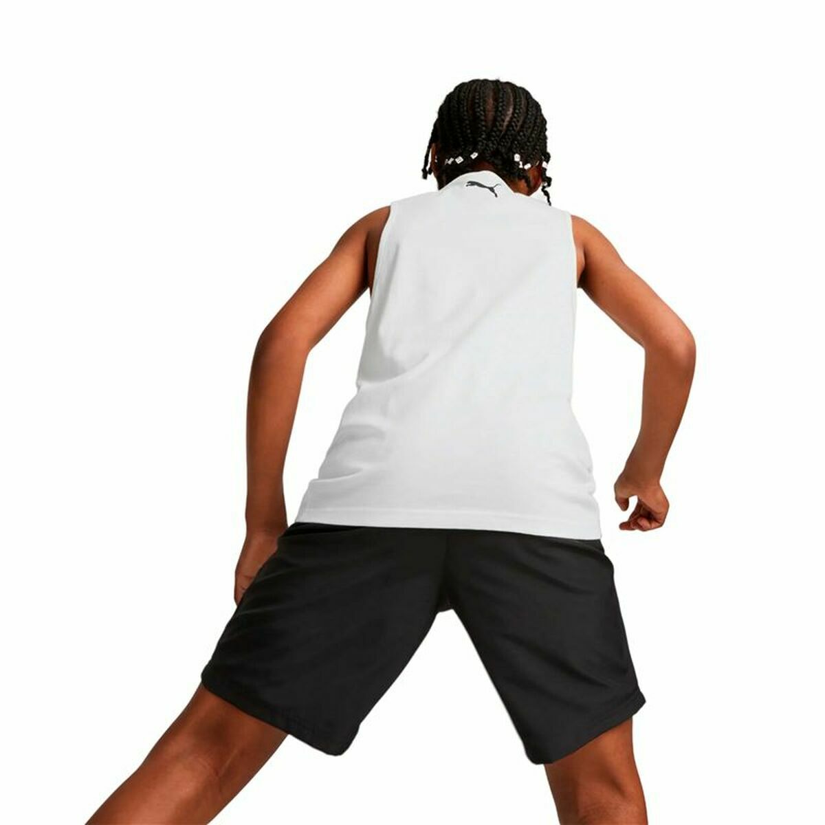 Baskettröja Puma Tank B Vit - 4