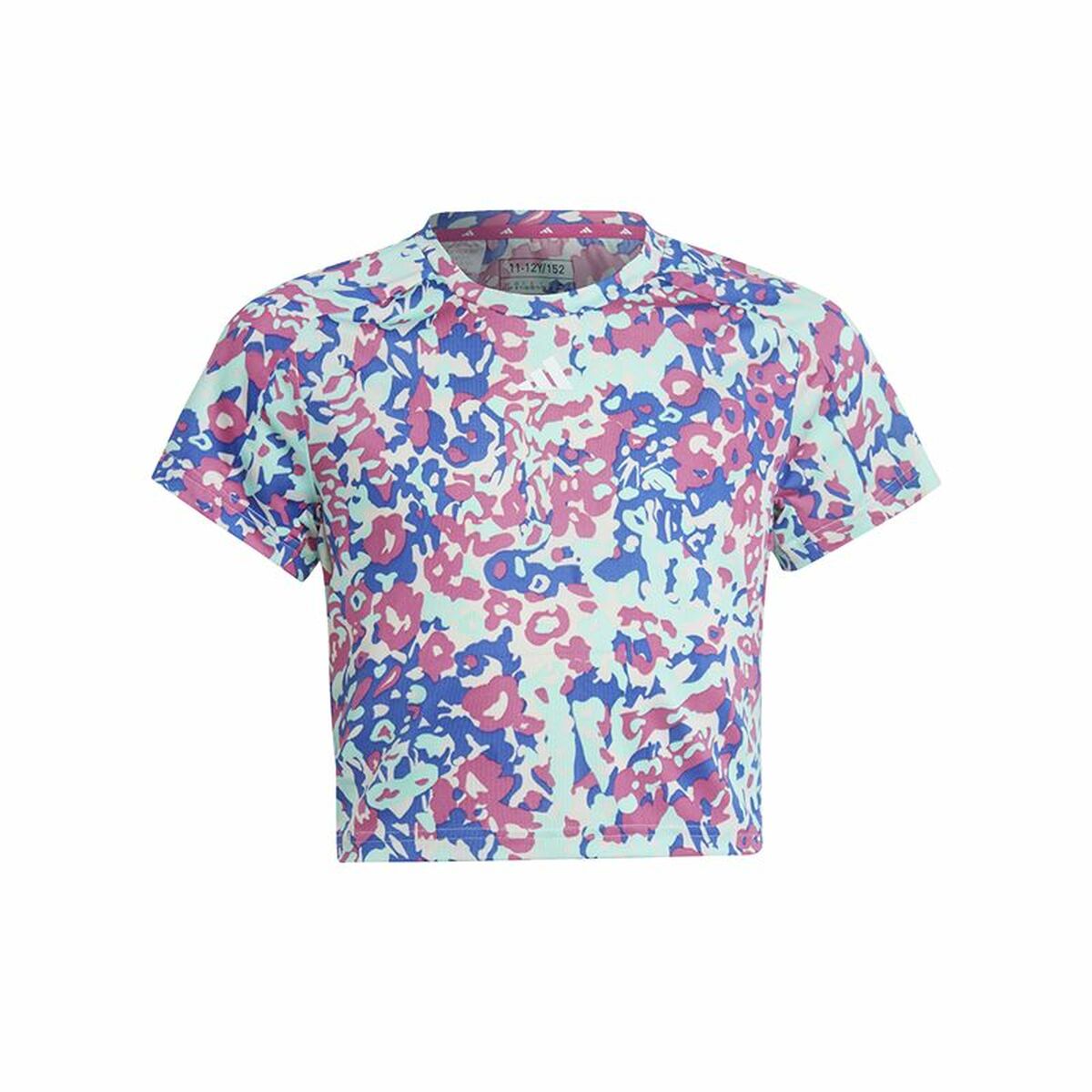Barn T-shirt med kortärm Adidas Essentials Aop