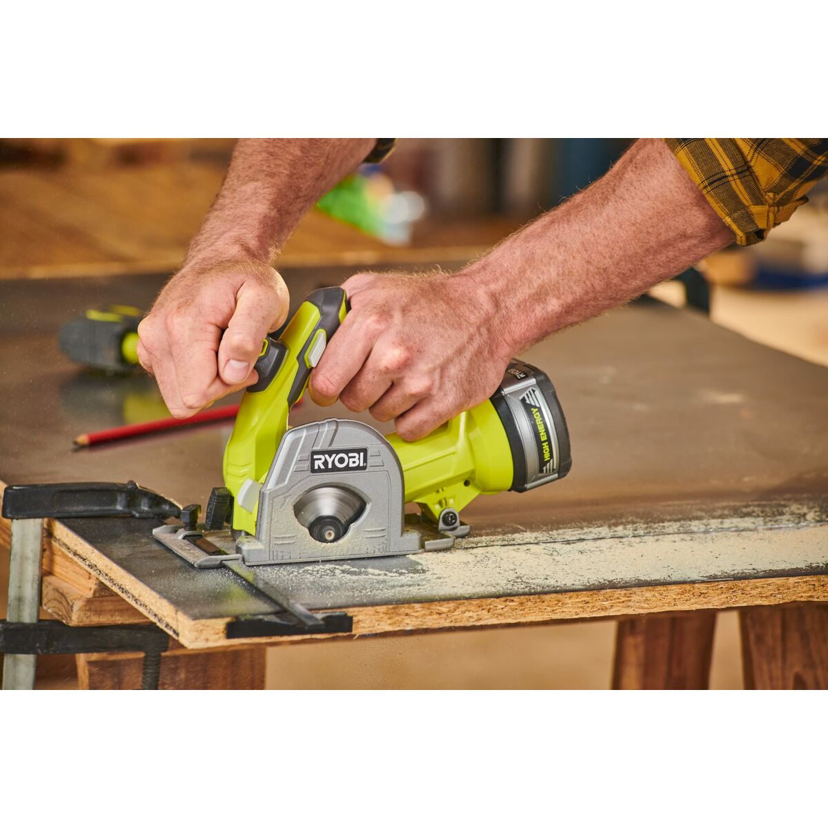 Cirkelsåg Ryobi R18MMS 18 V - 6