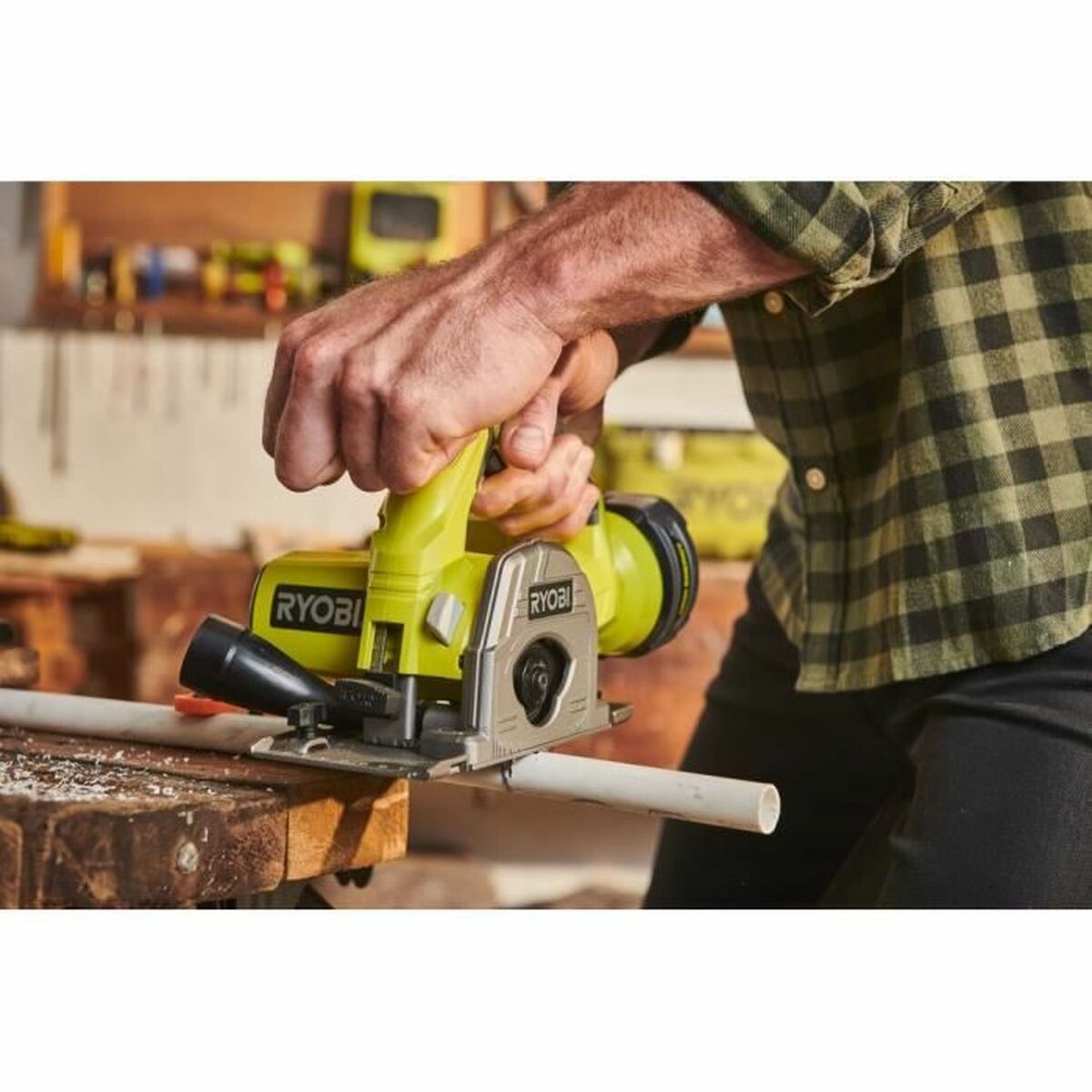 Cirkelsåg Ryobi R18MMS 18 V - 13